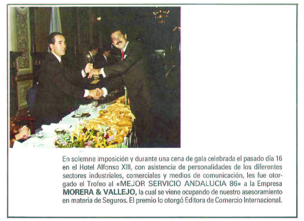 Mejor Servicio Andalucía 86